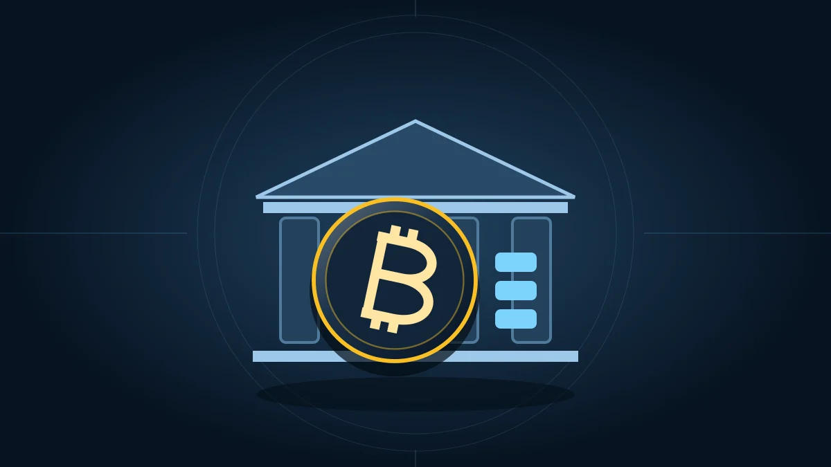 Монета Bitcoin и доли фонда: иллюстрация ликвидности Bitcoin ETF